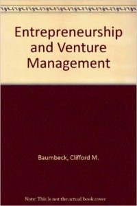 Entrepreneurship and Venture Management
